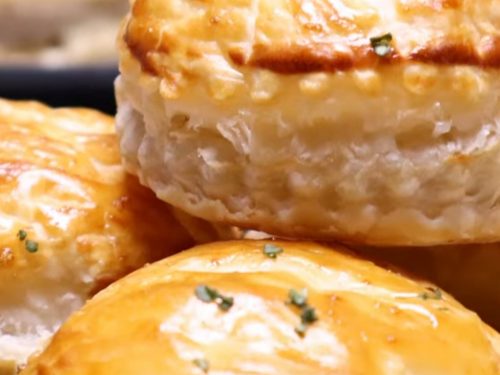 Cheesy Ranch Chicken Puffs Recipe