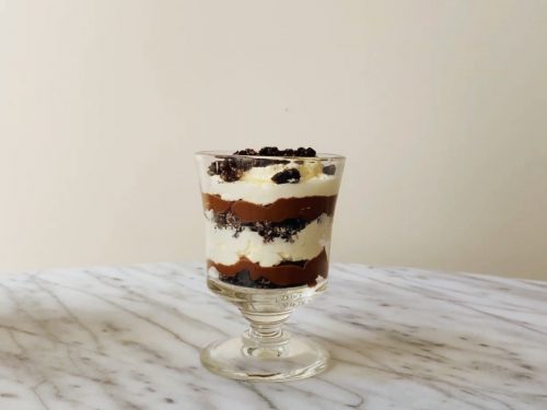 Easy Butterfinger Brownie Trifles Recipe