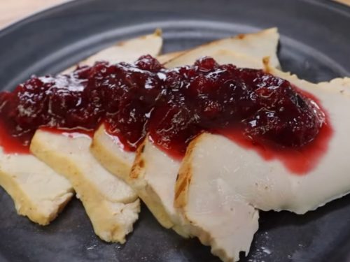 Orange Bourbon Cranberry Sauce Recipe