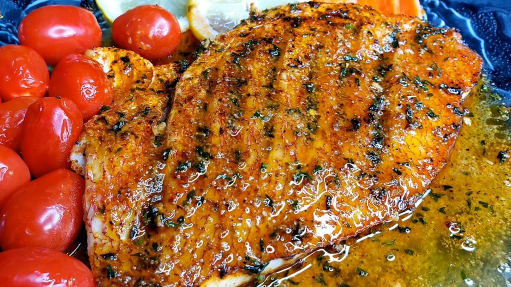 Roasted Snapper Fillet Recipe