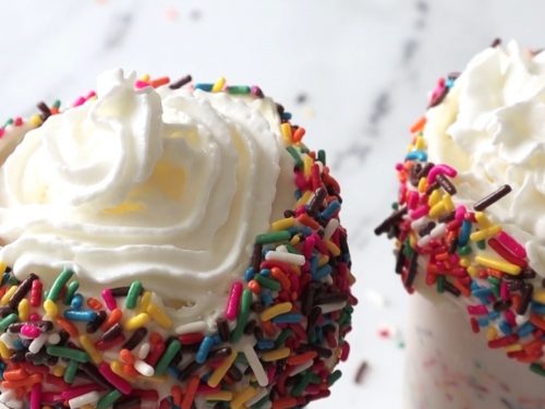 Tasty Funfetti Milkshake Recipe