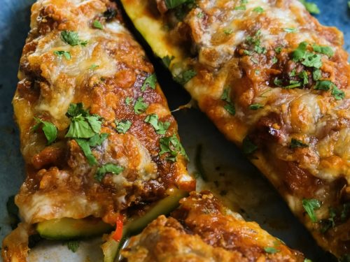 stuffed zucchini recipe