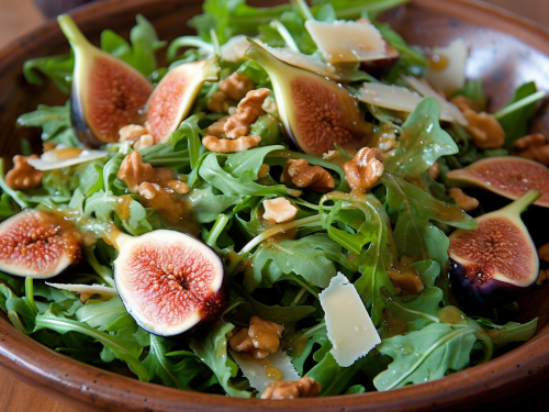 Alice Waters' Fig and Arugula Salad