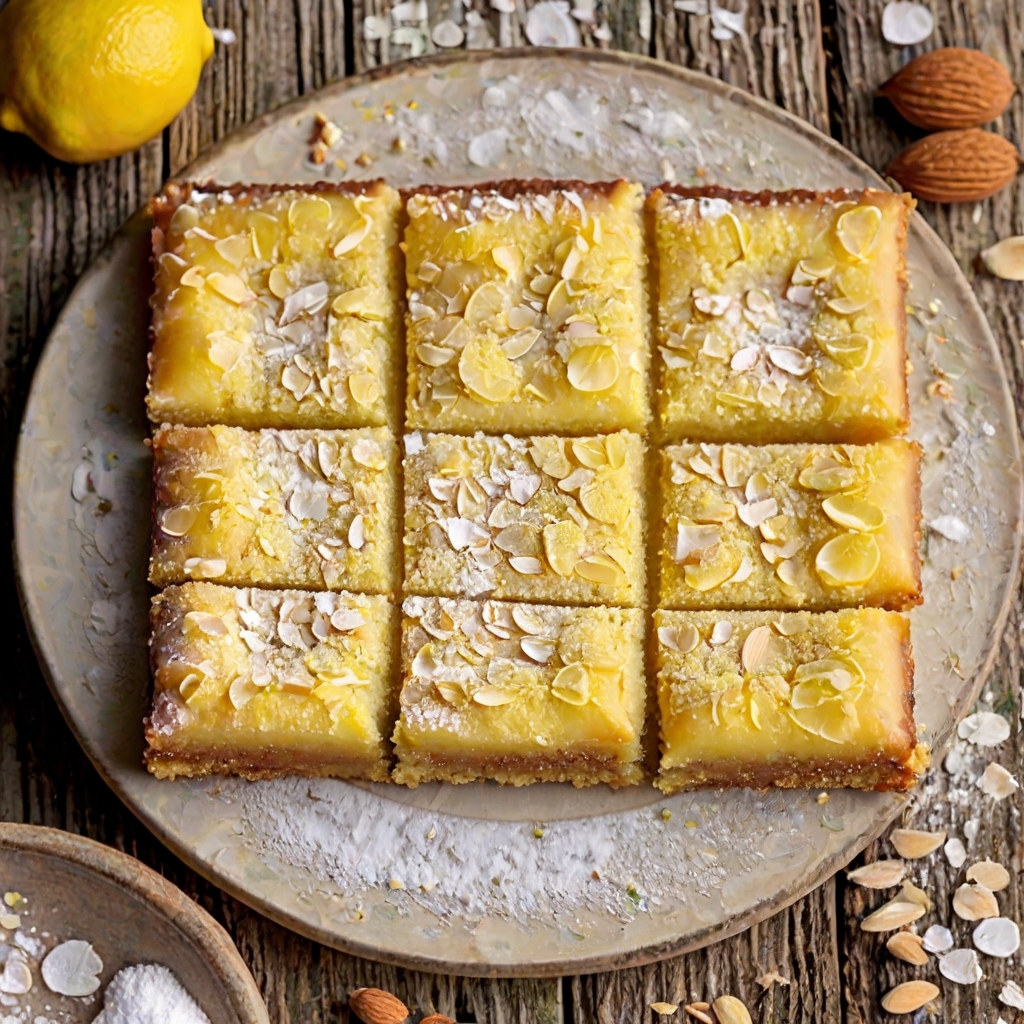 Almond Flour Lemon Bars Recipe