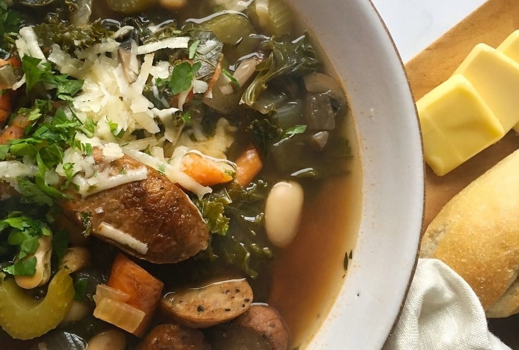 Andouille Sausage and Kale Soup Recipe