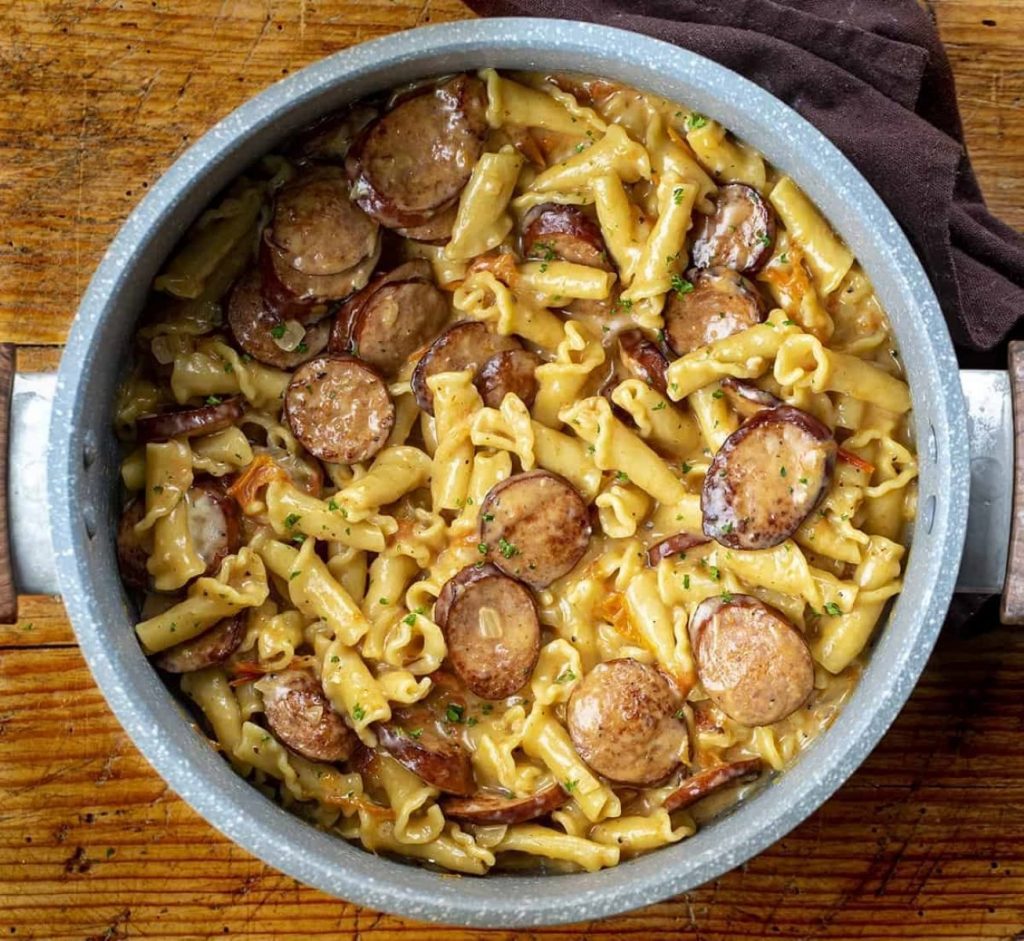 Andouille Sausage and Peppers Pasta Recipe