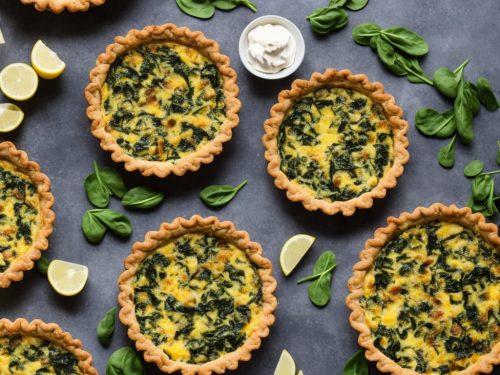 Andouille Sausage and Spinach Quiche Recipe