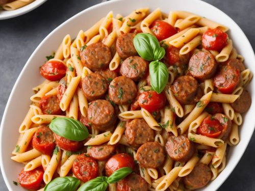 Andouille Sausage and Tomato Pasta Recipe