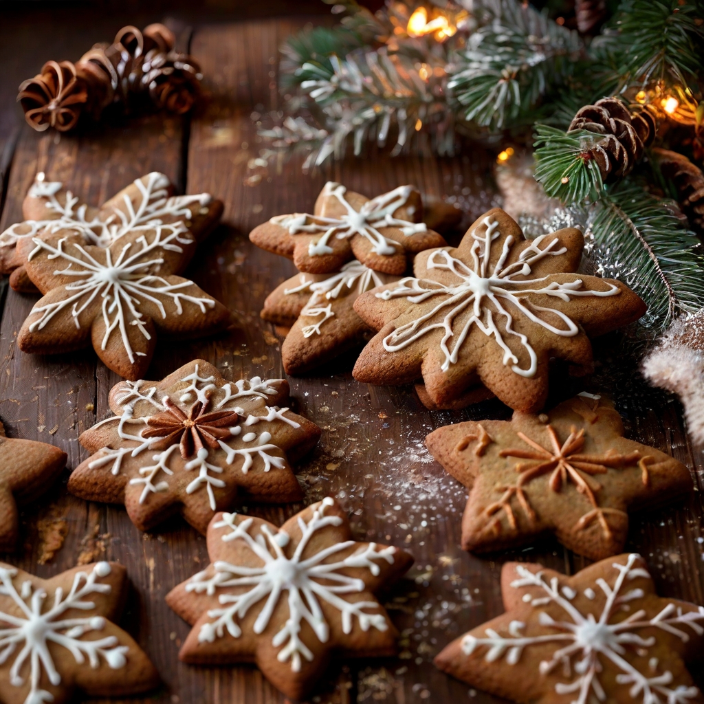 Anise Gingerbread Cookies