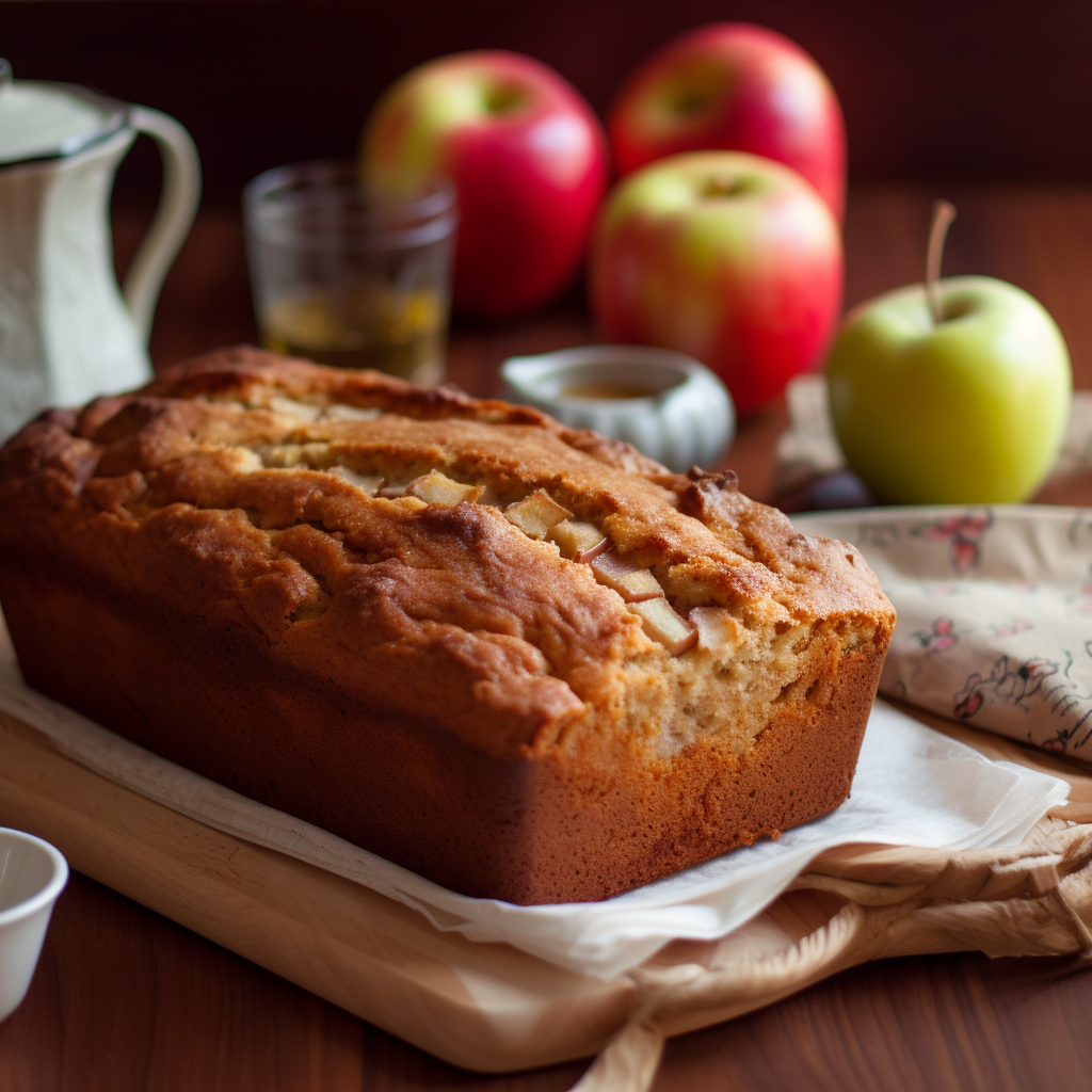 Apple Cinnamon Breakfast Bread