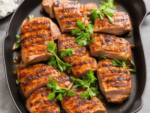 Apricot Glazed Pork Tenderloin