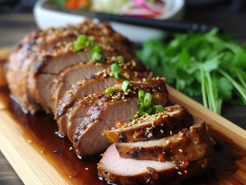 Asian-Inspired Ginger-Garlic Pork Roast Recipe