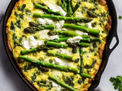 Asparagus and Goat Cheese Frittata Recipe