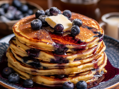 Aunt Jemima's Blueberry Pancakes