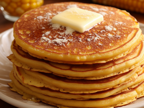 Aunt Jemima's Corn Pancakes Recipe