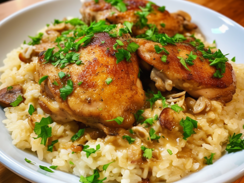 Aunt Susie's Chicken and Rice Casserole