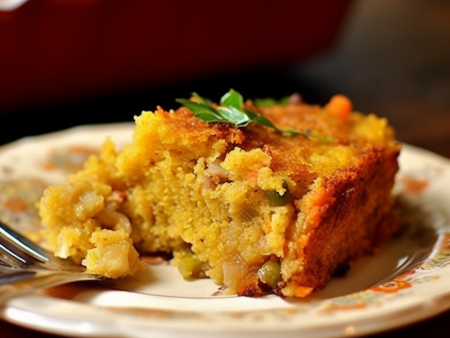 Aunt Susie's Cornbread Dressing Recipe