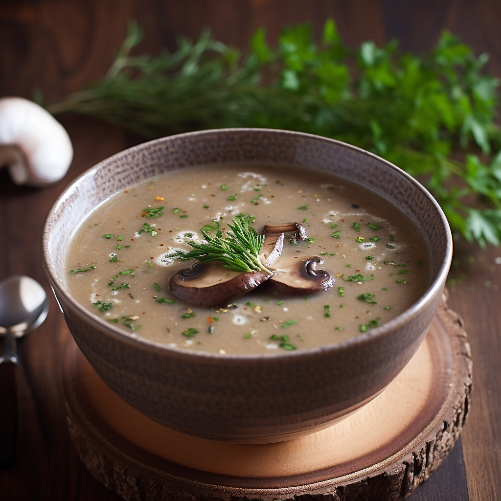 Baby Bella Mushroom Soup Recipe