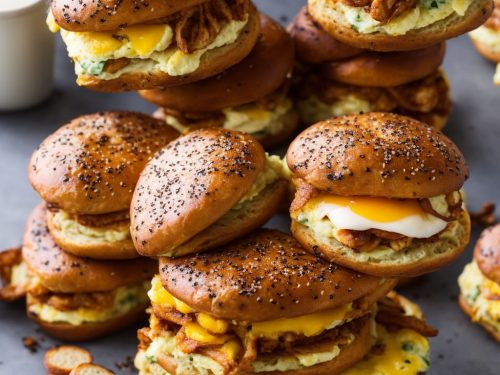 Bagel Breakfast Sandwich Recipe