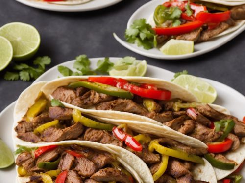 Baja Fresh Steak Fajitas Recipe