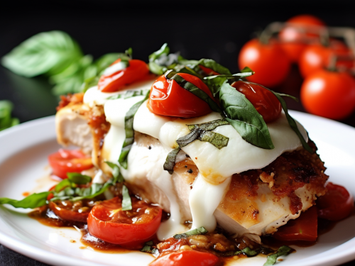 Baked Caprese Chicken Breast Recipe