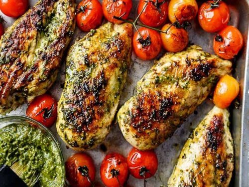 Baked Pesto Chicken Recipe