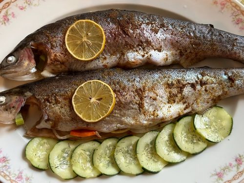 Baked Rainbow Trout Recipe