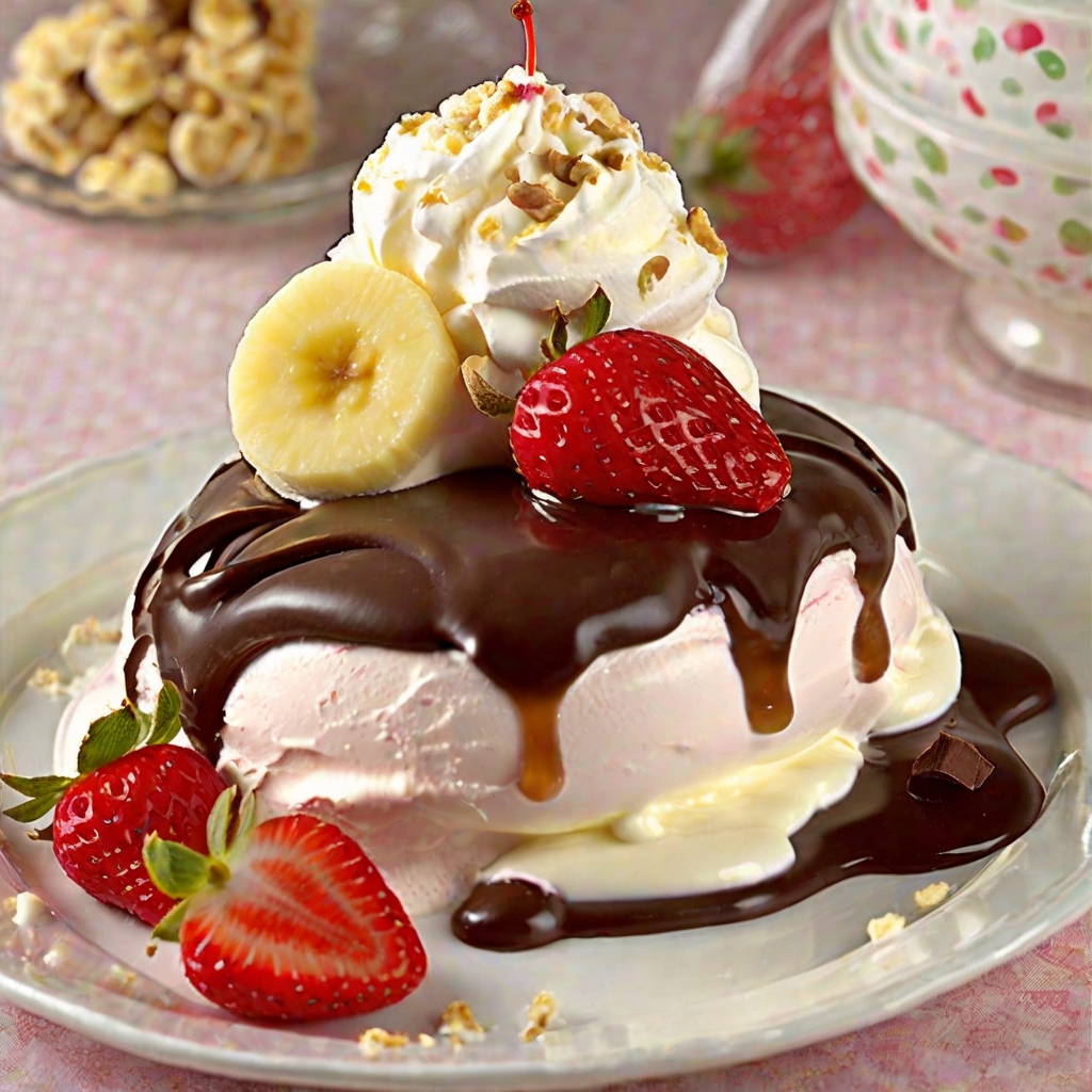 Banana Split Dessert