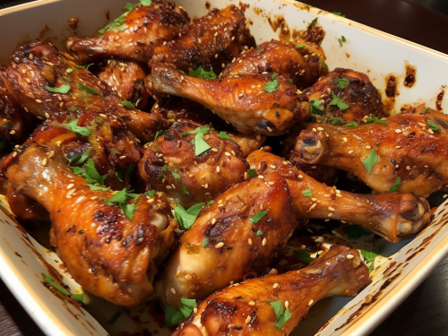 Bat-Wing Chicken Drumsticks Recipe