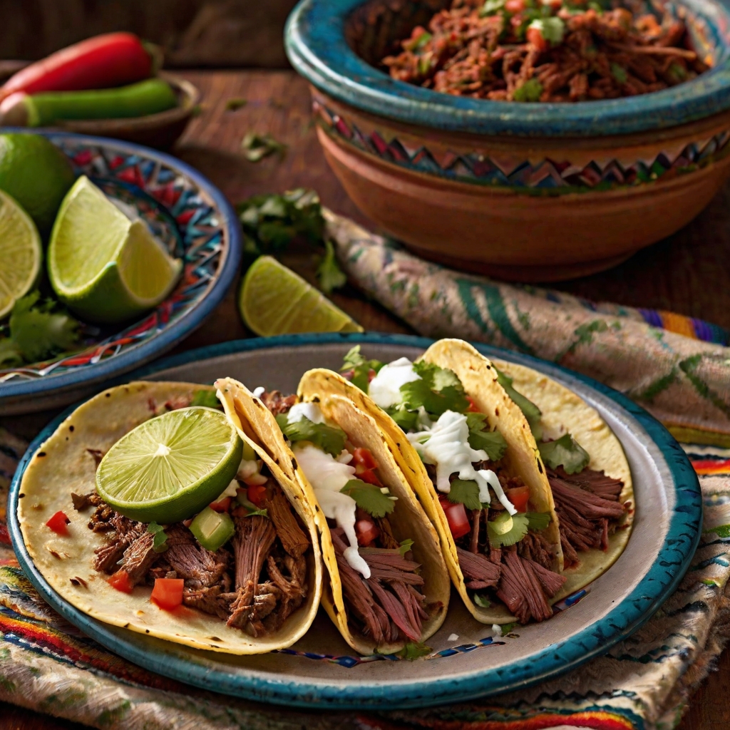 Beef Barbacoa Tacos