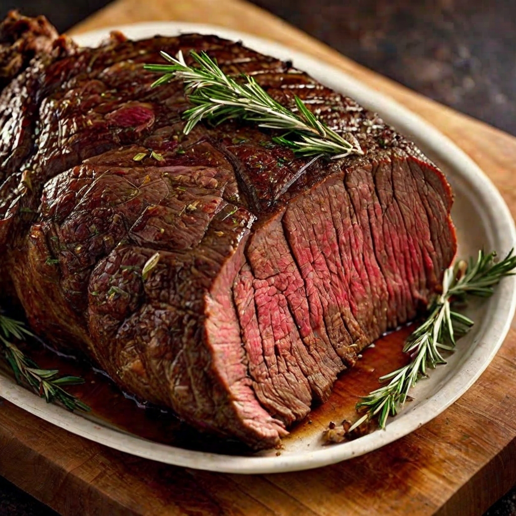 Beef Chuck Roast Recipe Tender and juicy beef with a savory herb crust slow cooked to perfection