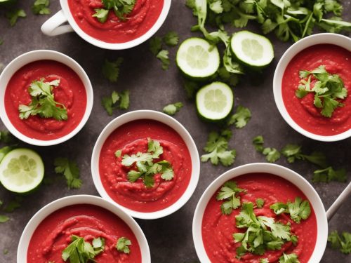 Beet and Cucumber Gazpacho Recipe