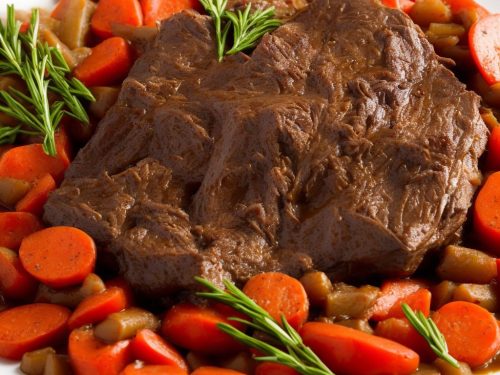 Bison Pot Roast Recipe