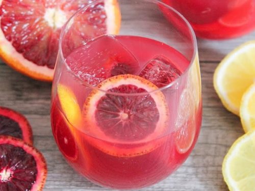 Blood Orange Champagne Cocktail Recipe