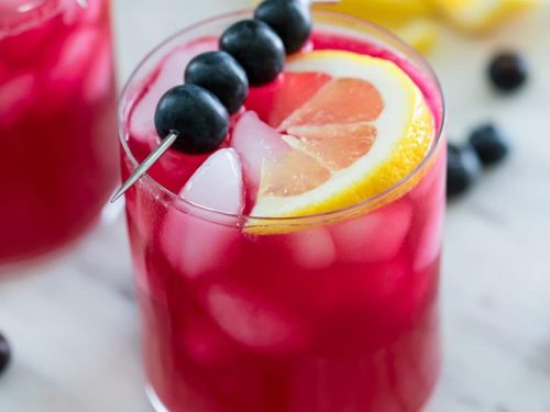 Blueberry Vodka Lemonade Cocktail Recipe