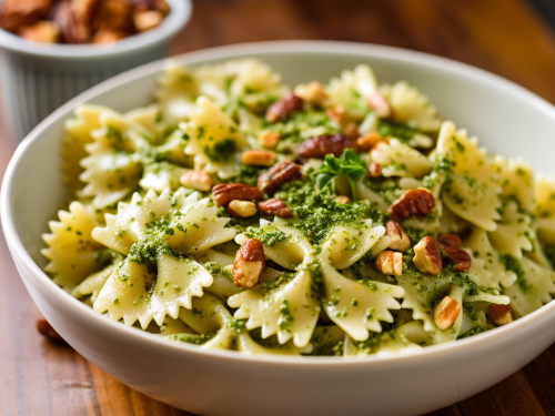 Bow Tie Pasta with Pesto Recipe