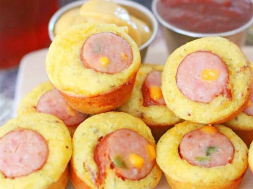 Breakfast Sausage and Cornbread Muffins