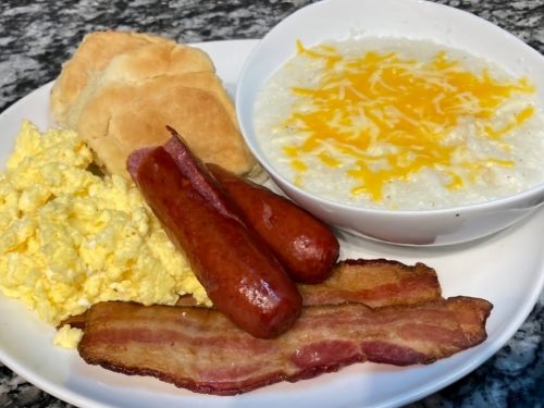 Breakfast Sausage and Grits Recipe