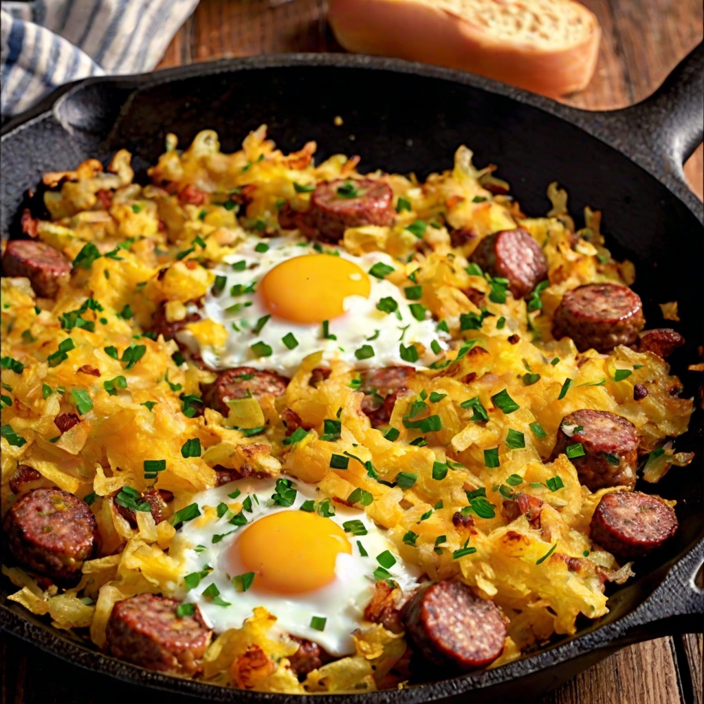 Breakfast Sausage Skillet Recipe