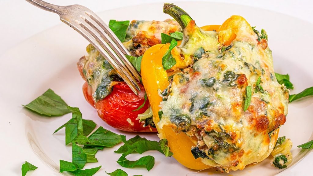 Breakfast Sausage Stuffed Peppers Recipe