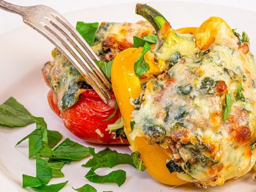 Breakfast Sausage Stuffed Peppers Recipe