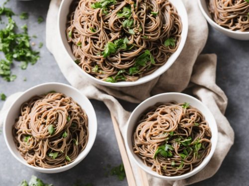 Buckwheat Soba Noodles Recipe