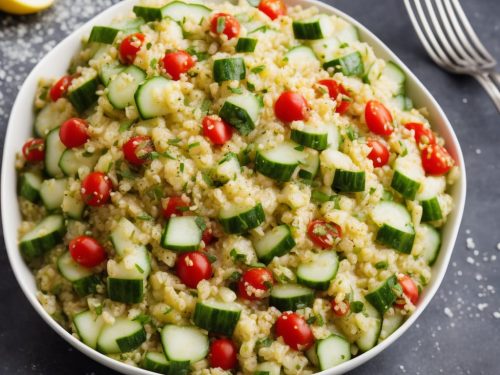 Bulgur and Cucumber Salad