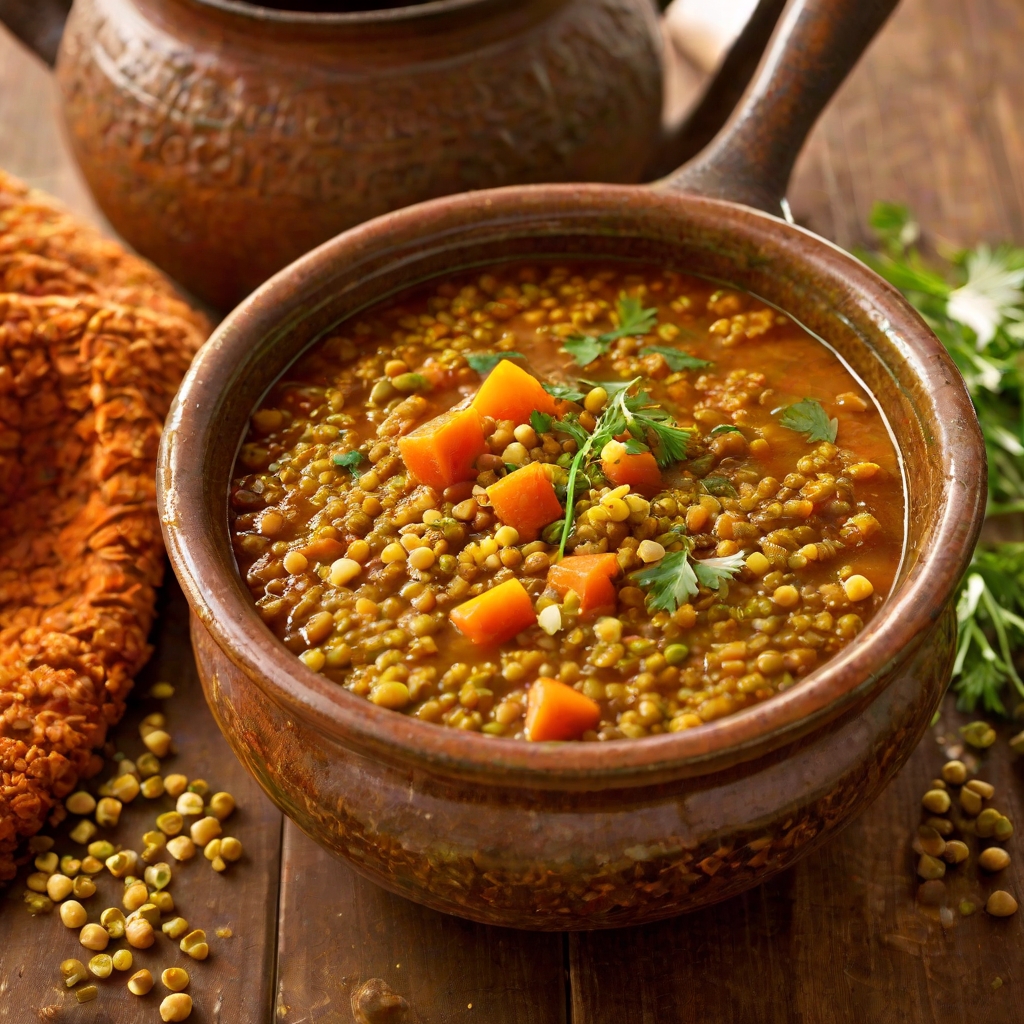 Bulgur and Lentil Stew Recipe