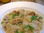 Bulgur and Mushroom Risotto