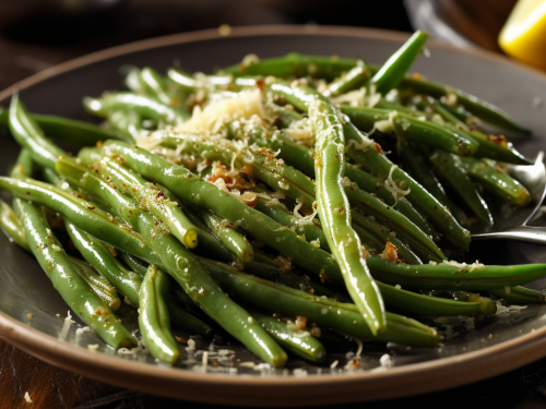 Buttery Garlic Green Beans