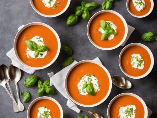 Campbell's Creamy Tomato and Basil Soup Recipe