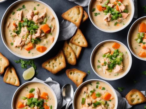 Canned Salmon Chowder Recipe