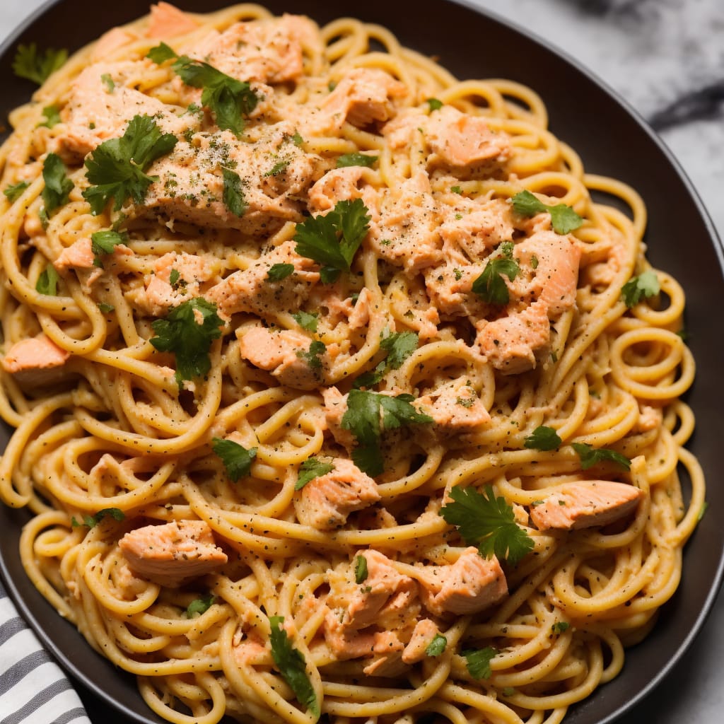 Canned Salmon Pasta Recipe