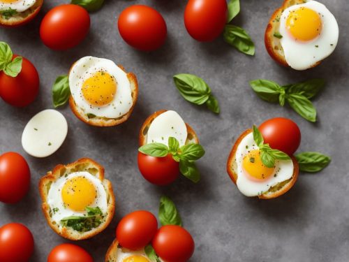 Caprese Egg Cups Recipe